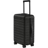 imageAway CarryOn Luggage Lightweight Hardside Suitcase with Spinner Wheels 22 Inch Airline Approved TSA Lock Salt WhiteJet Black