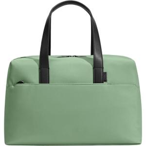 Away Everywhere Bag, Padded Laptop Sleeve, Water Resistant For Every Day Use, Removable Shoulder Strap, Daily Work Bag, Travel Essential Approved Personal Item, Jet Black(Sea Green)