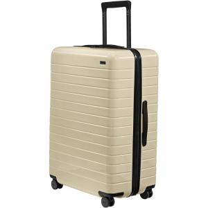 Away Large Checked Luggage, 29 Inch Hardside Suitcase with Spinner Wheels, Lightweight & Durable, TSA Lock, Blush Pink(Salt White)