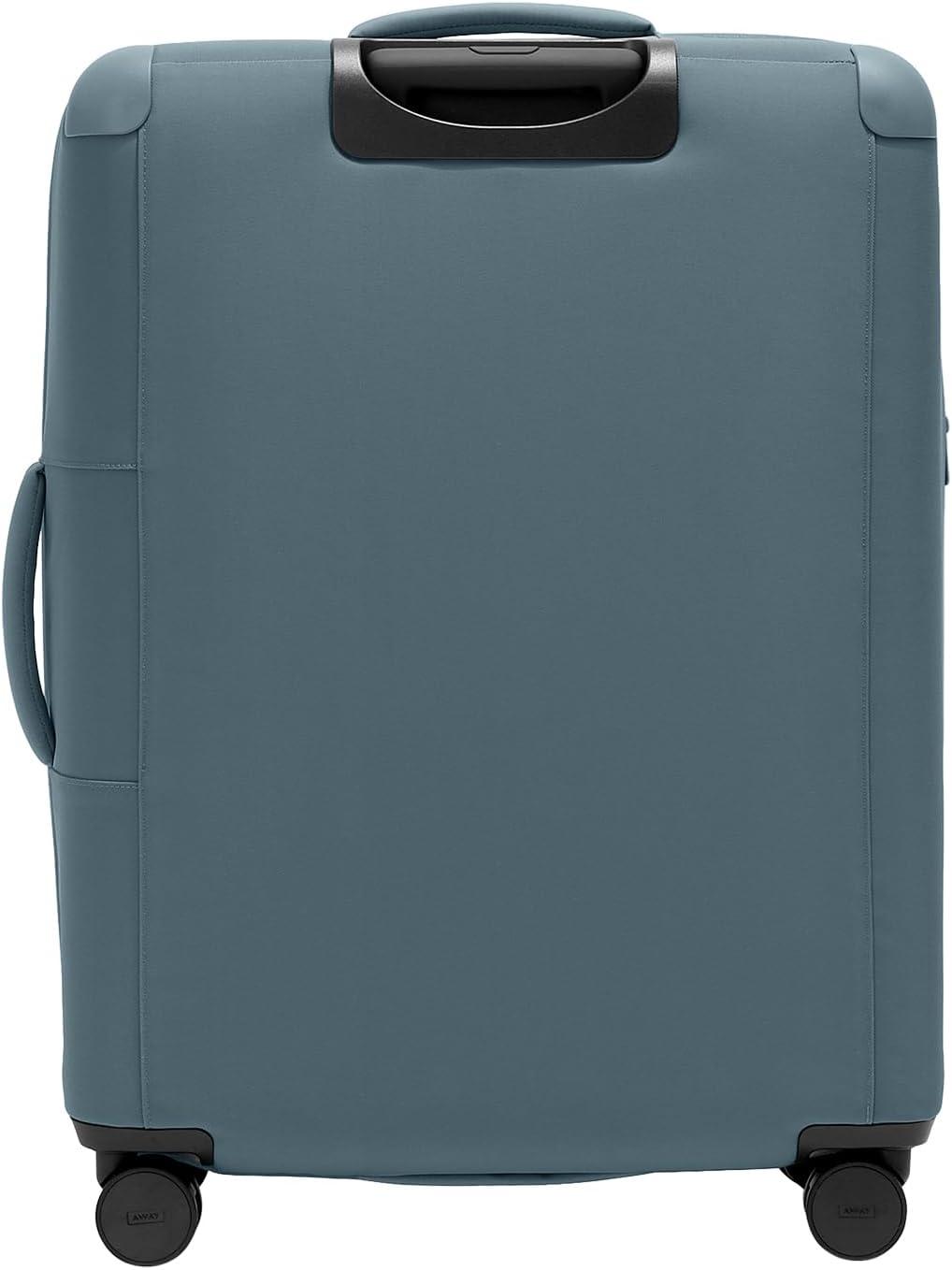 imageAway Softside Large Checked Suitcase 29 Inch Lightweight Expandable Luggage For Men amp Women Durable Nylon Exterior TSA Approved Lock Ideal For Trips 2 Weeks Coast BlueCoast Blue