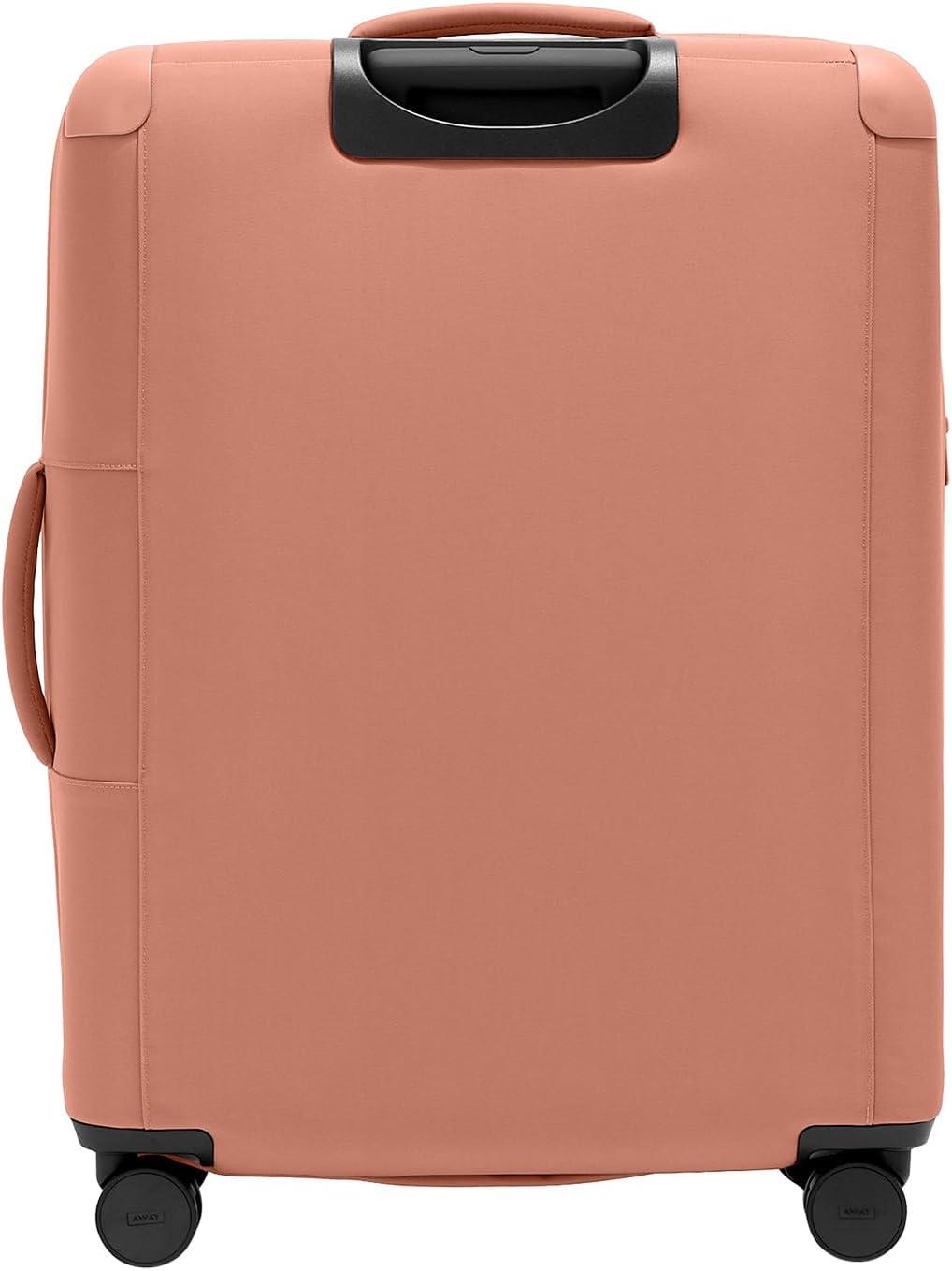 imageAway Softside Large Checked Suitcase 29 Inch Lightweight Expandable Luggage For Men amp Women Durable Nylon Exterior TSA Approved Lock Ideal For Trips 2 Weeks Coast BlueClay Pink