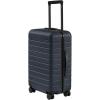 imageAway Bigger CarryOn Luggage Lightweight Hardside Large Suitcase with Spinner Wheels TSA Lock Airline Approved Blush PinkNavy Blue