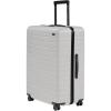 imageAway Large Checked Luggage 29 Inch Hardside Suitcase with Spinner Wheels Lightweight amp Durable TSA Lock Salt White MatteCloud Gray