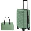 imageAway Travel Duo CarryOn Suitcase amp Everywhere Bag Set  Sea Green Seamless Travel amp Organization