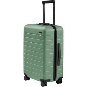 Away Bigger Carry-On Luggage, Lightweight Hardside Large Suitcase with Spinner Wheels, TSA Lock, Airline Approved, Blush Pink(Sea Green)