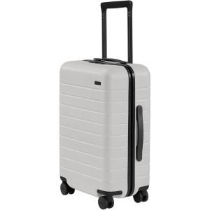 Away Carry-On Luggage, Lightweight Hardside Suitcase with Spinner Wheels, 22 Inch Airline Approved, TSA Lock, Cherry Red(Cloud Gray)