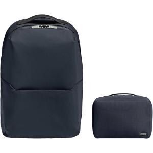 Away Travel Duo: Everywhere Backpack & Small Toiletry Bag Set – Navy Blue, Seamless Travel & Organization