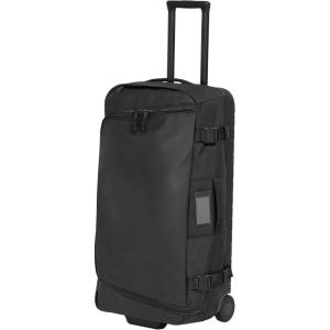 Away Active Rolling Duffle 85L – Large Travel Duffle Bag with Wheels, Durable Checked Luggage Suitcase for Men & Women, Foldable Weekender Bag, Jet Black(Jet Black)