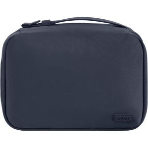 Away Toiletry Bag Small, Lightweight Travel Pouch. Compact Travel Organizer with Multiple Compartments, Navy Blue(Navy Blue)