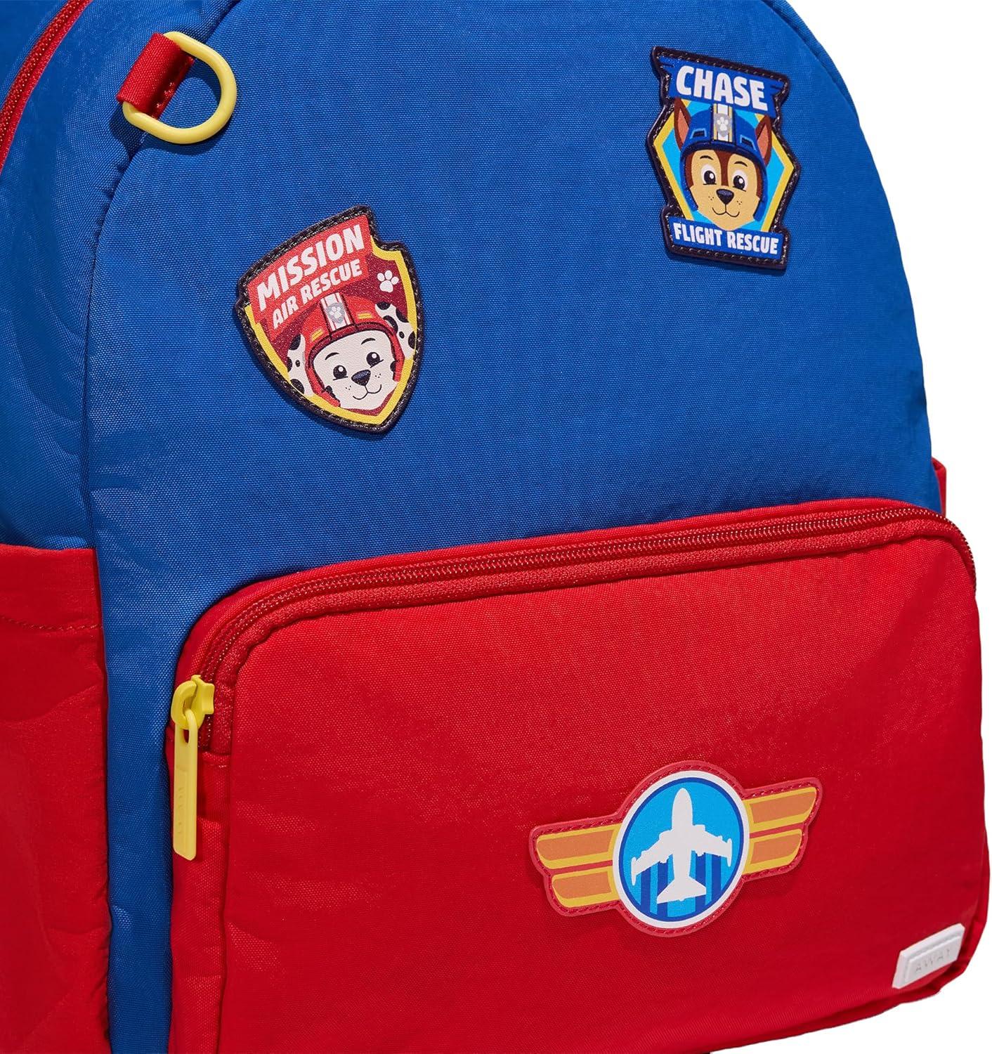 imageAway PAW Patrol Kids Backpack Lightweight Daypack Durable Zippered Backpack for Boys amp Girls Perfect for Trips amp Vacations Skye Pilot PinkChase Badge Blue