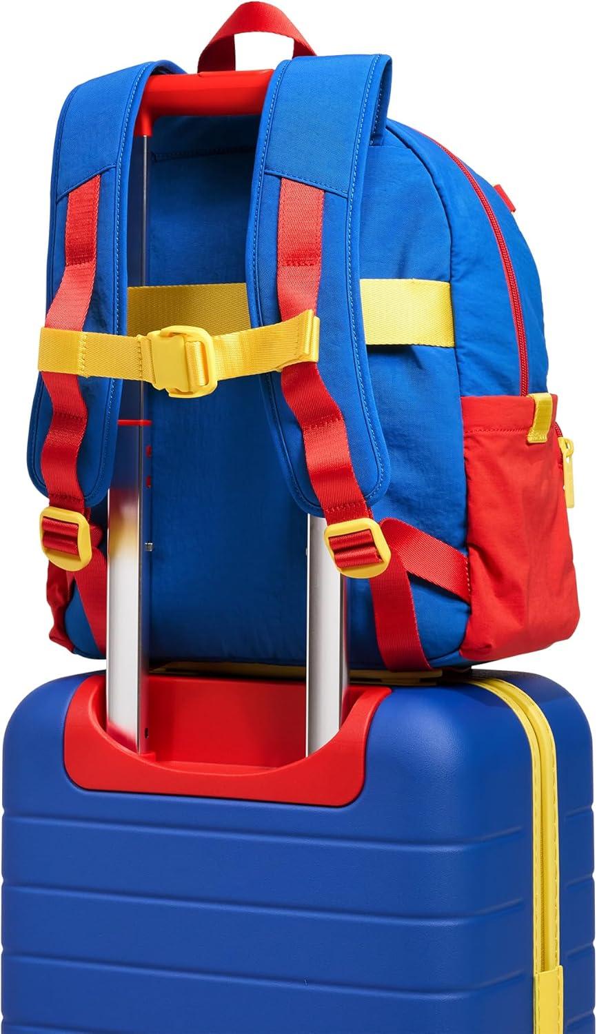 imageAway PAW Patrol Kids Backpack Lightweight Daypack Durable Zippered Backpack for Boys amp Girls Perfect for Trips amp Vacations Skye Pilot PinkChase Badge Blue