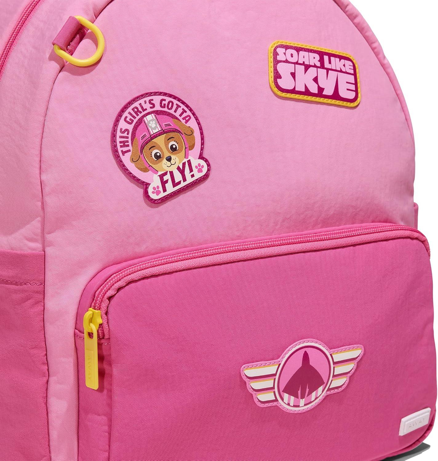 imageAway PAW Patrol Kids Backpack Lightweight Daypack Durable Zippered Backpack for Boys amp Girls Perfect for Trips amp Vacations Skye Pilot PinkSkye Pilot Pink