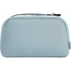 imageAway Amazon Exclusive Large Toiletry Bag  WaterRepellent Travel Toiletry Bag with Clamshell Opening Interior Compartments Exterior Zip Pocket  Sky BlueSky Blue