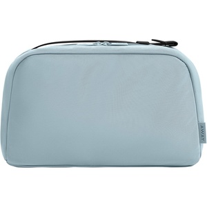 Away Amazon Exclusive Large Toiletry Bag – Water-Repellent Travel Toiletry Bag with Clamshell Opening, Interior Compartments, Exterior Zip Pocket – Sky Blue(Sky Blue)