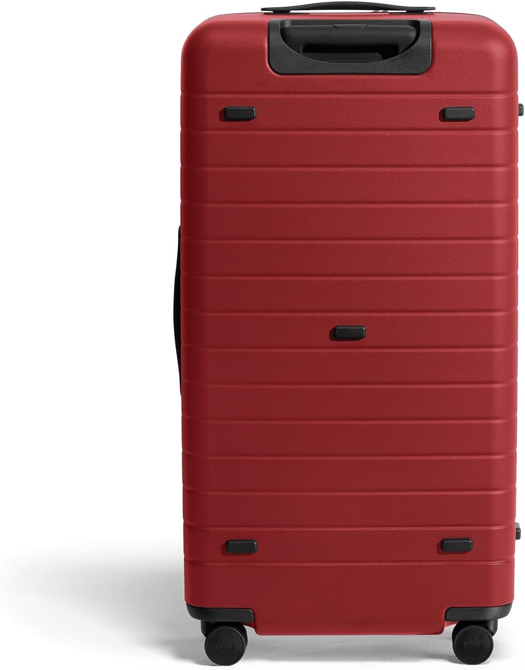 image:imageAway Amazon Exclusive Large Checked Luggage 29Inch Lightweight Hardside Suitcase with Four WhisperGlide 360 Spinner Wheels Interior Compression System TSAAccepted Lock Sky BlueTango Red