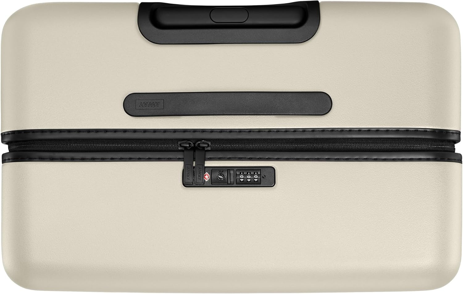 image:imageAway Amazon Exclusive Large Checked Luggage 29Inch Lightweight Hardside Suitcase with Four WhisperGlide 360 Spinner Wheels Interior Compression System TSAAccepted Lock Sky BlueSalt White Matte