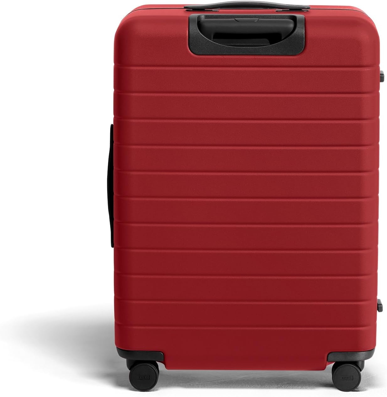 image:imageAway Amazon Exclusive Large Checked Luggage 29Inch Lightweight Hardside Suitcase with Four WhisperGlide 360 Spinner Wheels Interior Compression System TSAAccepted Lock Sky BlueTango Red
