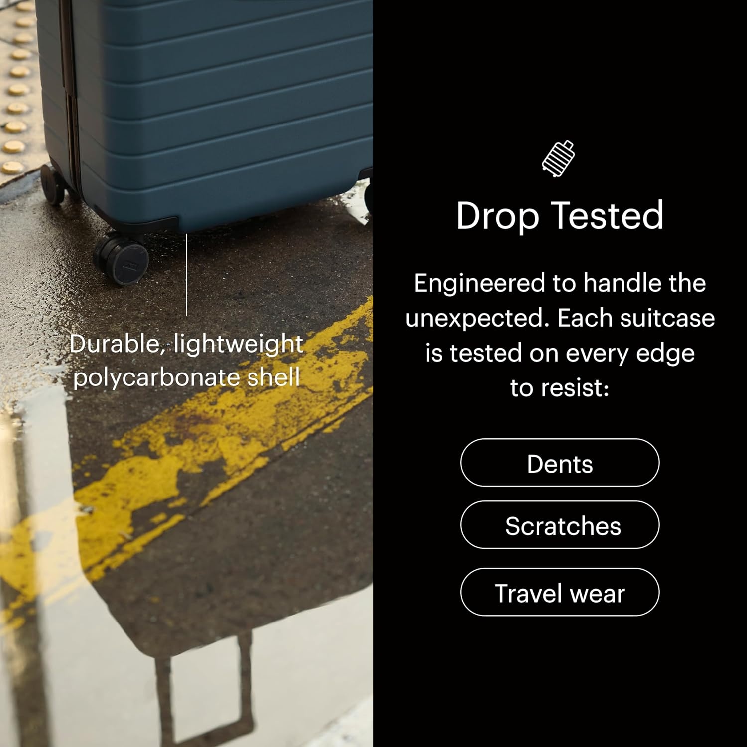 image:imageAway Amazon Exclusive Large Checked Luggage 29Inch Lightweight Hardside Suitcase with Four WhisperGlide 360 Spinner Wheels Interior Compression System TSAAccepted Lock Sky BluePalm Green