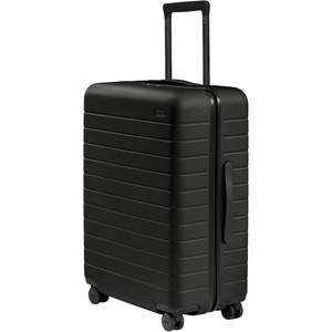 Away Amazon Exclusive Large Checked Luggage – 29-Inch Lightweight Hardside Suitcase with Four WhisperGlide 360° Spinner Wheels, Interior Compression System, TSA-Accepted Lock – Sky Blue(Jet Black)